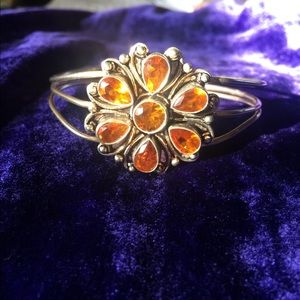 (3 for 15) HOT DEAL $$ Citrine cuff bracelet